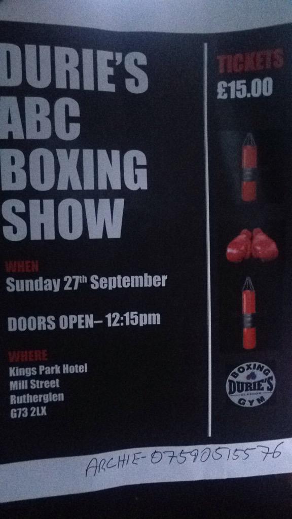 DuriesAbc's tweet photo. Duries abc first home show of the season. Get in contact for tickets. Please retweet http://t.co/iBVzPZsRDs