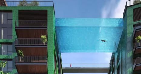 good's tweet photo. New see-through ‘Sky Pool’ makes you feel like you’re flying over London.
http://t.co/G2ktgGwCgk http://t.co/z5QknN7Wx3