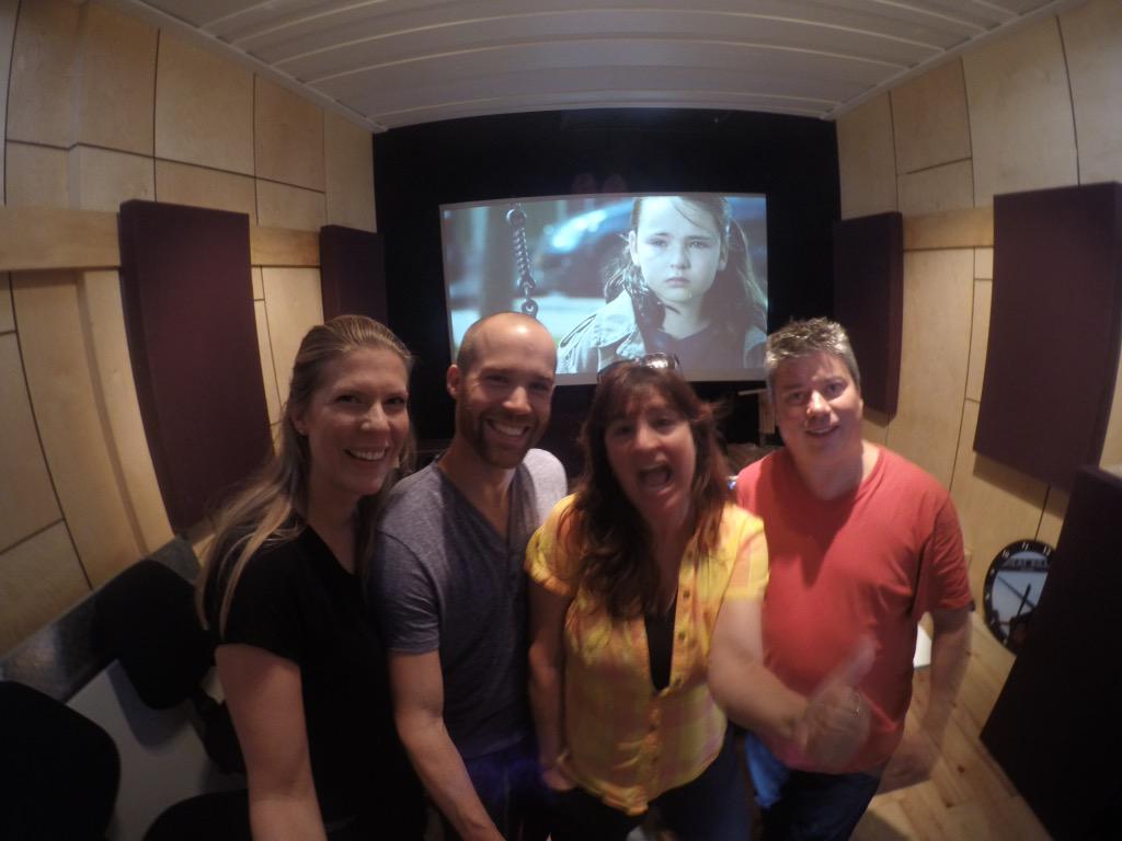 HouseofHalo's tweet photo. So much mixing again! This time we made our hands dirty on a child movie: 'Dede' #sounddesign #lovingit http://t.co/5fCbGv4XOi