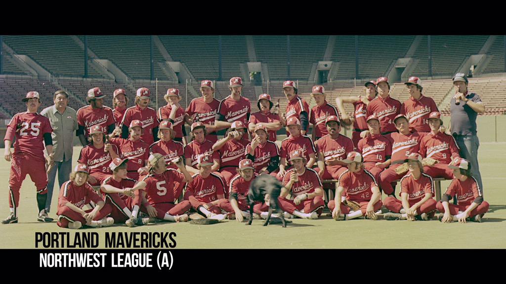 MiLBPromos's tweet photo. The Portland Mavericks live on tonight through the @HillsboroHops w/ special jerseys &amp; former player appearances http://t.co/CkHYngtqia