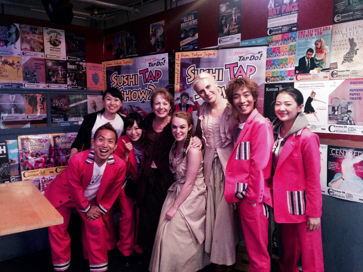 splitfootfringe's tweet image. Love @tokyotapdo!! Tap it out!! @CVenues @edfringe15 #splitfootlovesfriends