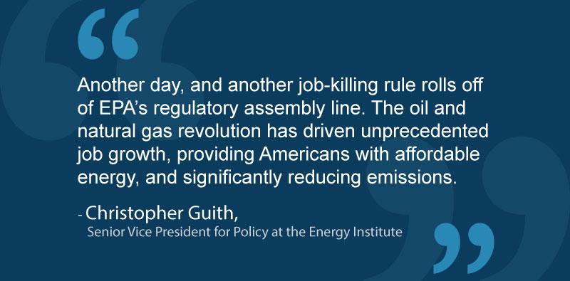 New <a href="/EPA/">U.S. EPA</a> #methane reg will hurt innovation, economy &amp; affordability bit.ly/1hmbc7w