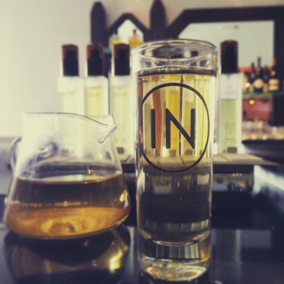 Who says tea + cocktails don’t mix? Now brewing White Peony Gin Tonic inspired by INSpirits’ #7 Kombucha Gin &amp; Tonic