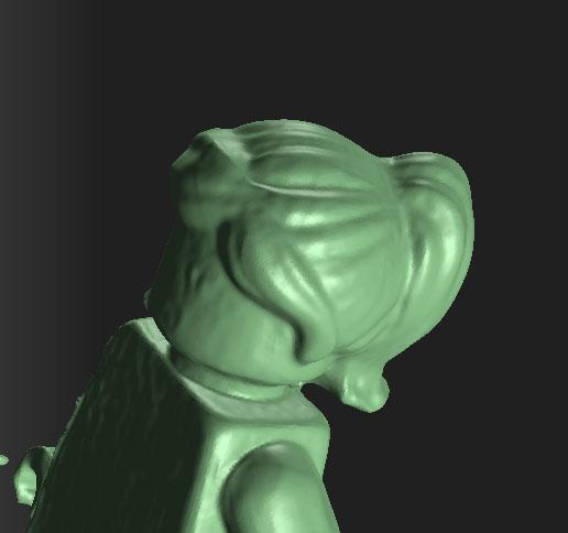 ScannerWorksNY's tweet image. More Lego hair tests...