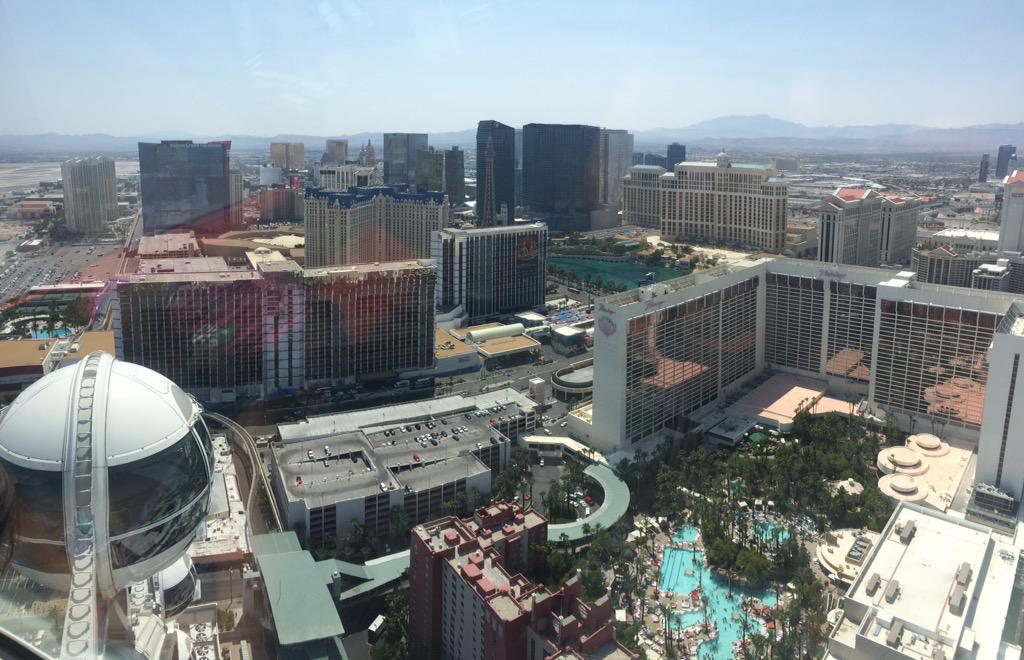 cleared2landcdr's tweet photo. @HighRollerVegas Nice view from the top. http://t.co/F6LcuG8Ynx