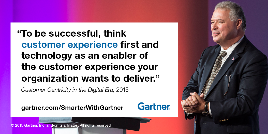 Gartner_inc's tweet photo. Gartner's @galvar60 looks at customer centricity in the digital era #CRM #GartnerCRM http://t.co/jgeCyVzpOG http://t.co/zbnAQry446