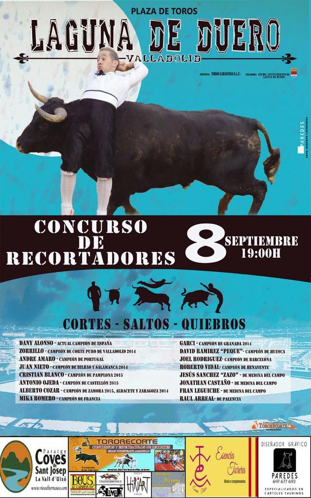 castillataurina's tweet photo. Cartel del concurso de cortes de Laguna de Duero.este es el bueno.suerte http://t.co/9WouJrntFo