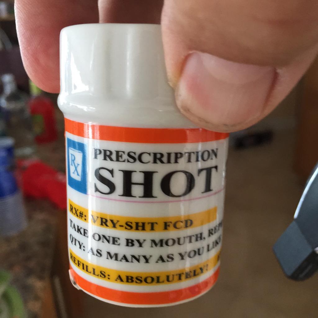 prescription shot by Dr.Al Coholic
