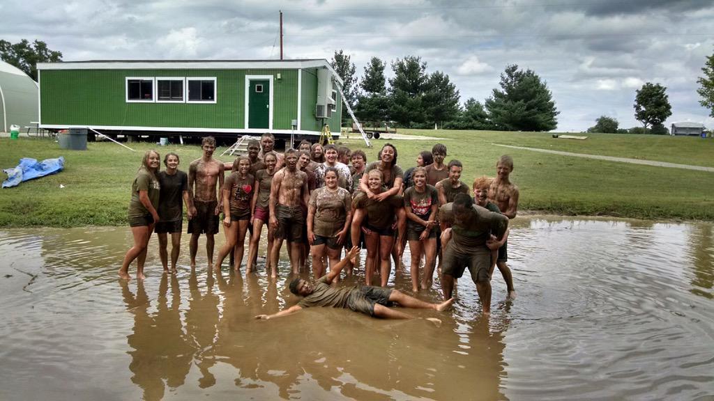 pchsmarching's tweet photo. Mud pit (photo credit Mrs. Masinda) #pchsmarching #thatonetimeatbandcamp http://t.co/oDdnbQf9UU