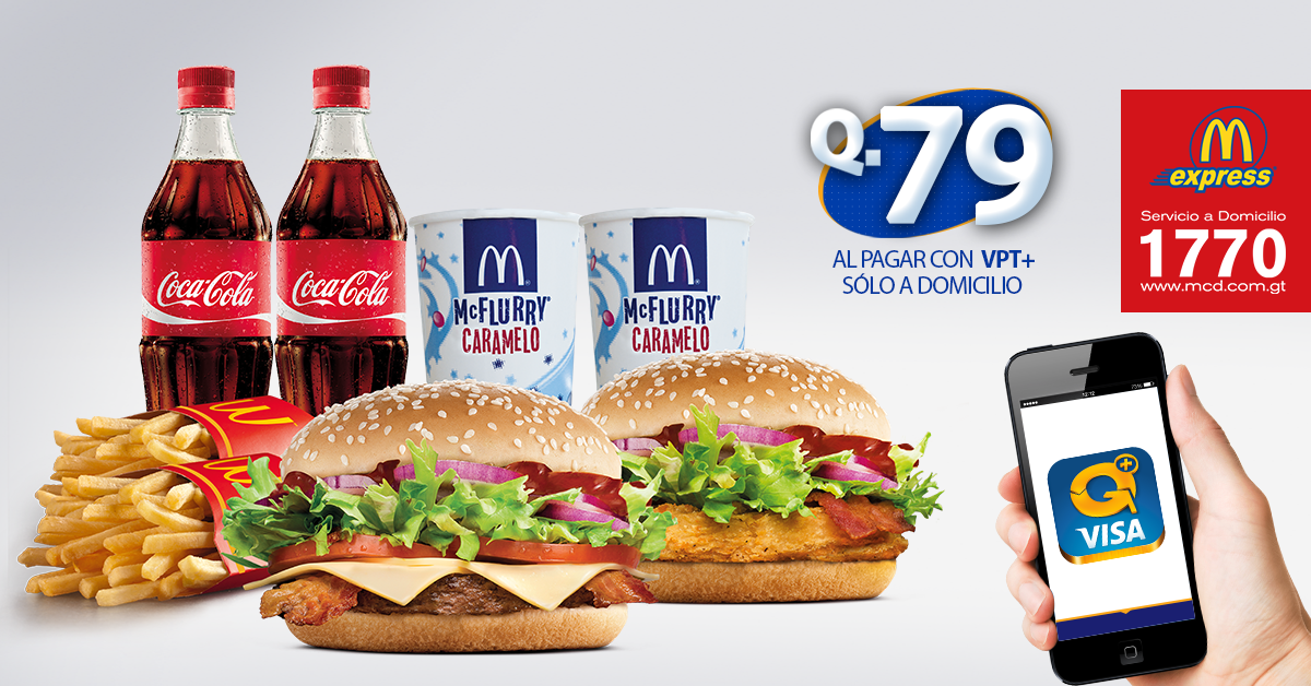 McGuate's tweet photo. Esta promo que tenemos con @visaGT les va a encantar 😍 http://t.co/jT9dUTAuRH