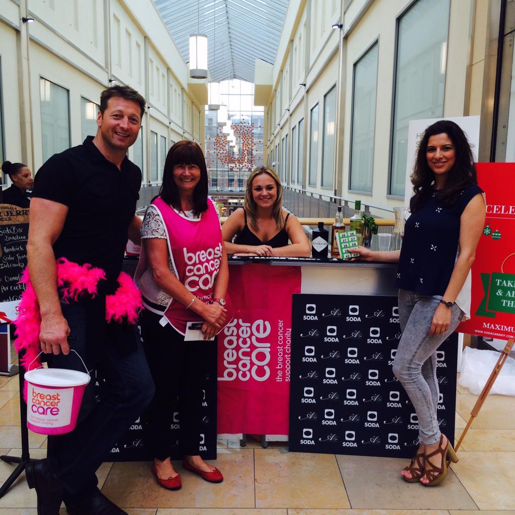 Fantastic evening for the @BCCareCymru fundraiser at <a href="/StDavidsCardiff/">St David's Cardiff</a> with the <a href="/SodabarOfficial/">Soda Cardiff</a> team #cardiff