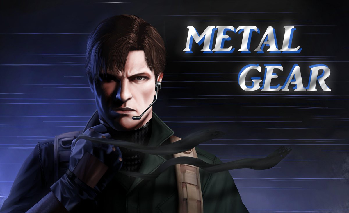 Kali Fanmetalgear 若い頃のソリッドスネークです O