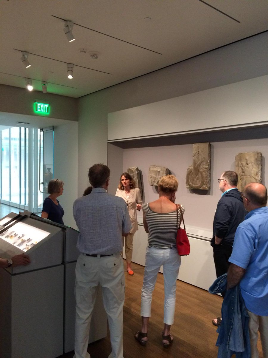 harvartmuseums's tweet photo. Member Tour Highlight: Susanne Ebbinghaus tells members about the Reliefs from Persepolis. #HAMMembers http://t.co/L7dV9dbYbb
