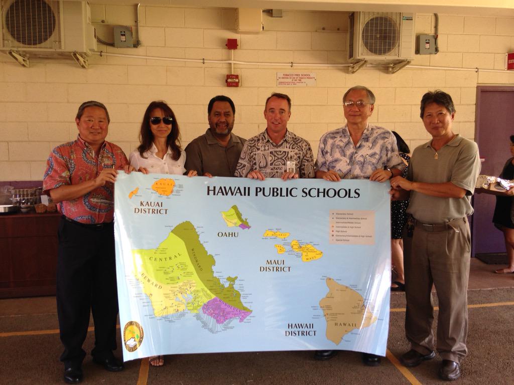 jworchel's tweet photo. OSFSS celebrating 10 years of serving Hawaii's public schools!  #ProudToServeKeiki @HIDOE808 http://t.co/WMuG0CskYk
