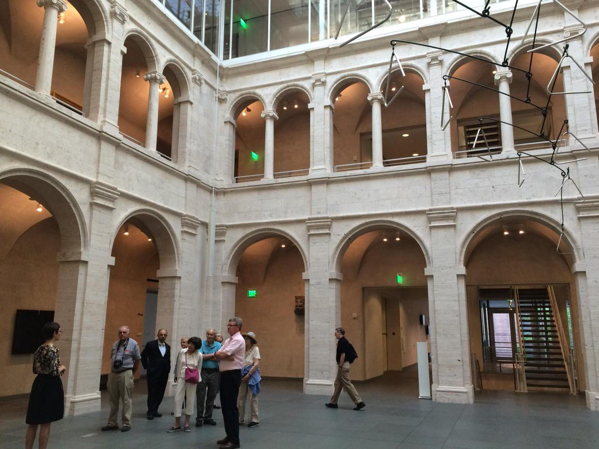 harvartmuseums's tweet photo. Member Tour Highlight: Lynette Roth talks about Carlos Amorales' Triangle Constellation #HAMMembers http://t.co/myWoaQQ86K