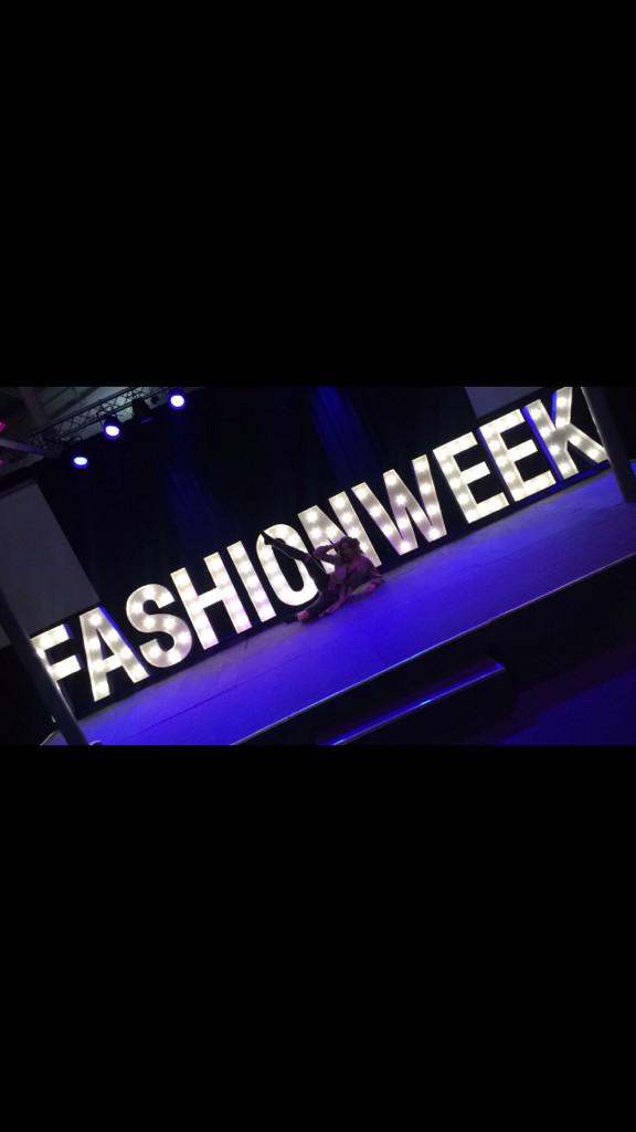 Someone was a bit excited about <a href="/BELFASHIONWEEK/">BELFAST FASHION WEEK</a> today #belfast #WhereItsAt