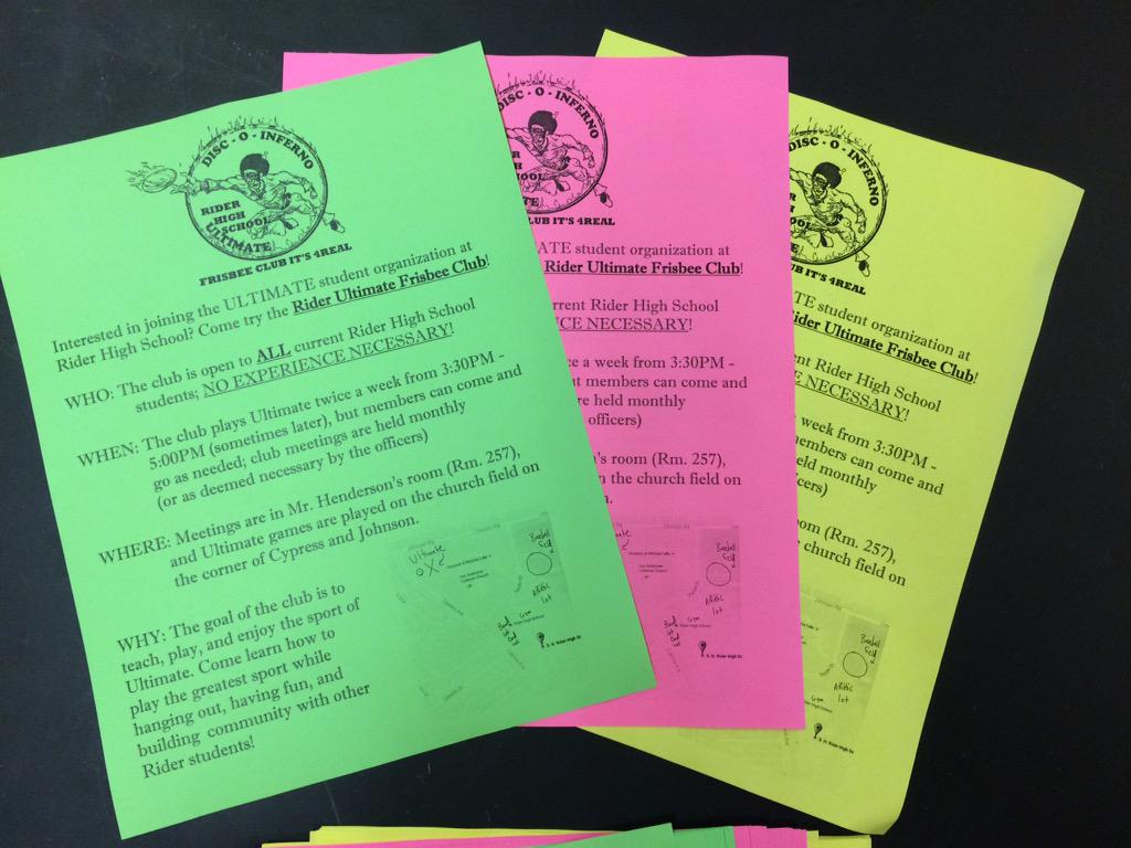 RiderUltimate's tweet photo. Ready to get back to school!? #BackToSchool #BackToUltimate http://t.co/HOYEVdfGeB