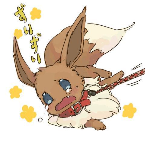 ポケモンイラスト集 泣き虫イーブイ Http T Co Azscabmxvv