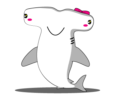studio_ginger's tweet photo. 【LINEスタンプ】今週の新作です。
カワイイ顔して怒ると怖いシュモクザメの女の子。
もちろん肉食系ですよw
http://t.co/YW1s5fzwaS http://t.co/RlnIAzym1i