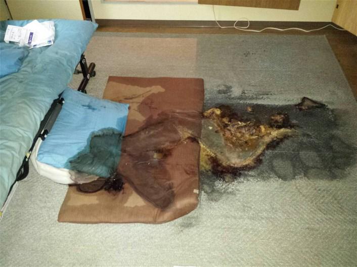 TironStefan's tweet photo. .. human decomposition stain left after death.
http://t.co/STxJhTr4is
#Putrescience http://t.co/wOtLaZvOLl