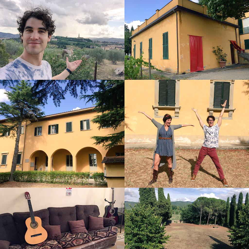 DarrenCriss's tweet photo. Stopped by the ol' stompin grounds in Arezzo @ADAItaly #accademiadellarte #adaalumni with @doryrebekah so sorta #tbt http://t.co/4ZPwzUU2en