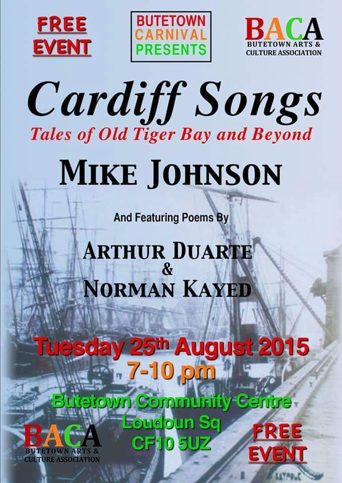 Tales of  Tiger Bay  put to song by Mike Johnson #butetowncarnival <a href="/C1stBRG/">SRCDC formerly BRG Communities 1st</a> <a href="/ButetownCDF/">Butetown and the Bay</a> <a href="/repButetown/">Represent Butetown</a>