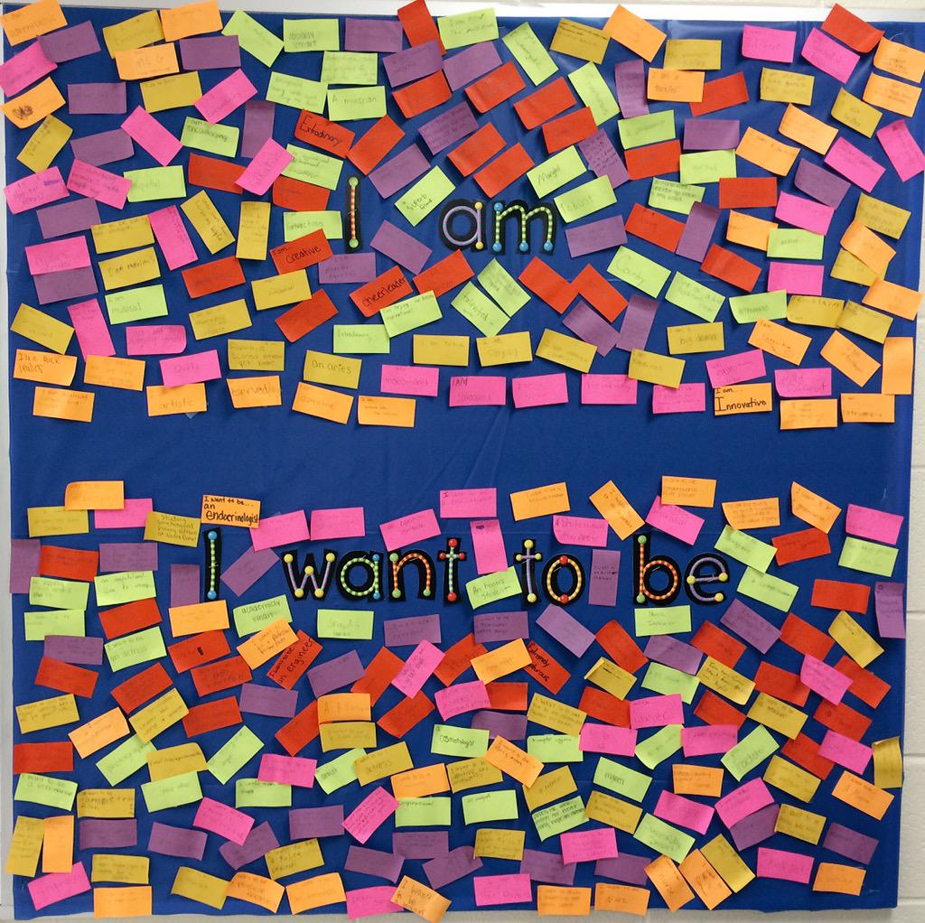 kimberly_yonker's tweet photo. Really smooth first full day of classes today! And my bulletin board looks pretty neat, too! #8thSS #ChannahonPride http://t.co/LjbbmASPTc