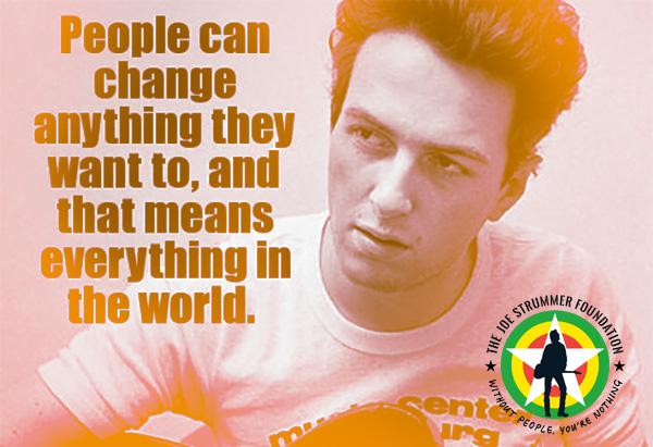 Happy birthday Joe - let\s all raise a glass to the unique and hugely inspirational Joe Strummer 