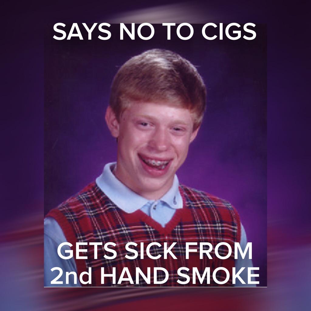 QuickNICmist's tweet photo. Protect the #badluckbrian in your life. Don't  #smoke around kids - #micromist with our #nicotine #inhaler #cigarette http://t.co/fTRxSmhW9S