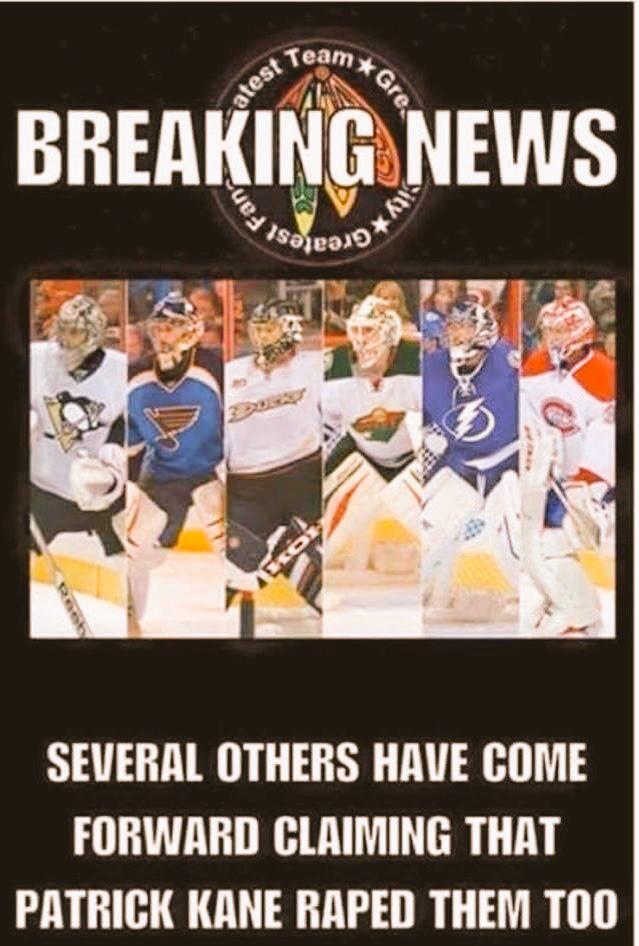ChirpFestHky's tweet photo. Breaking News on Patrick Kane: #InnocentUntillProvenGuilty http://t.co/zVx1NJp2an