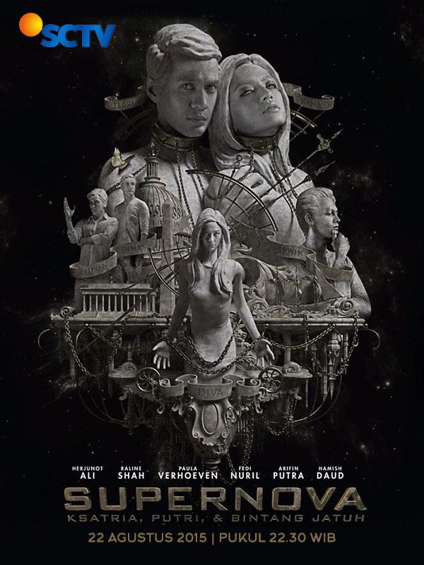 Film #Supernova dibintangi <a href="/Herjuno7Ali/">Herjunot Ali</a> <a href="/ralineshah/">Raline Shah</a> <a href="/paula_verhoeven/">Paula Verhoeven</a>.
Malam ini, pukul 22.30 WIB