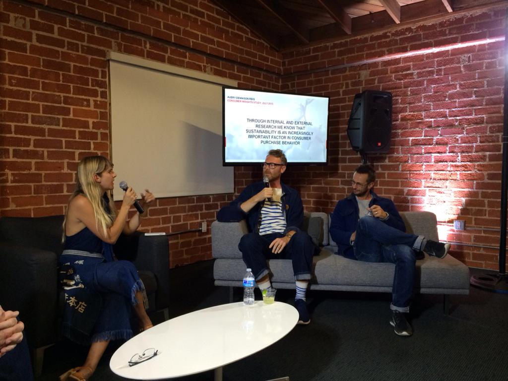 mariateresany's tweet image. "Best brands in the world make you want to feel something" -David @hiutdenim #denim #creative #beyondthepatch #la