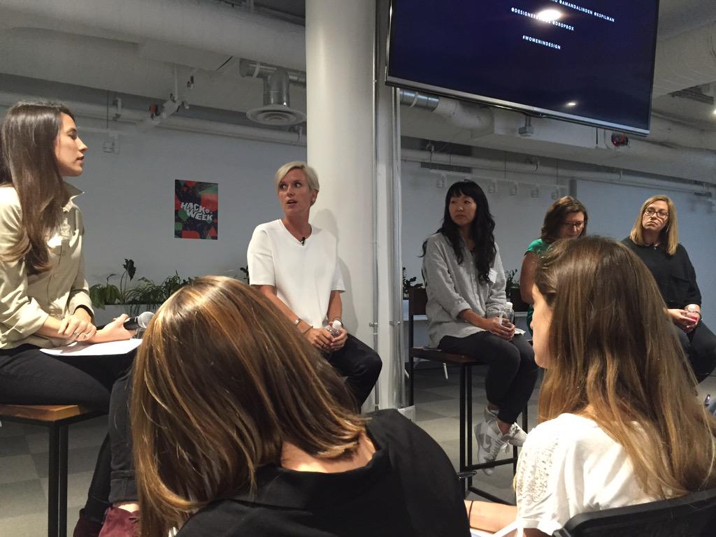 So many good vibes tonight. Truly inspiring. Thanks for such a thoughtful discussion <a href="/WomeninDesignSF/">Women in Design</a>