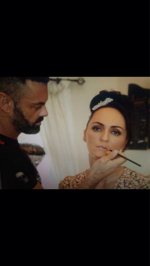 One our beautiful brides Mairead Ryan. #callanberrybrides #callanberrybrushes #toolsofthetrade  #makeupbyderrick