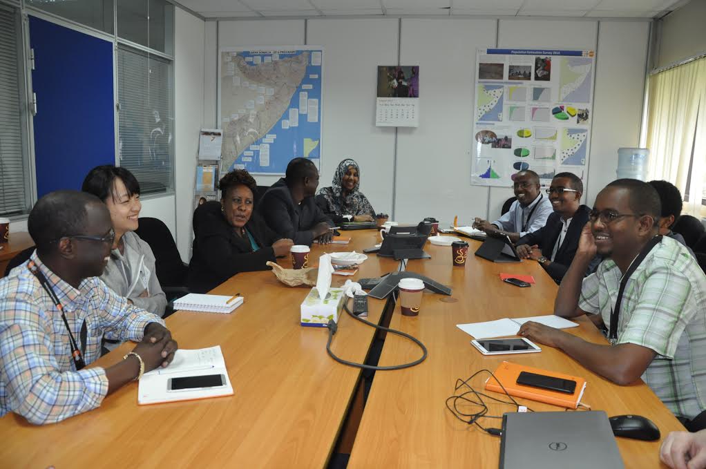UNFPA_SOMALIA's tweet photo. Consolidating efforts with our sub-office teams from #Garowe, #Hargesia &amp; #Mogadishu @GKyeyune @Pilirani @RuthKSol http://t.co/nBtcJJuSMa