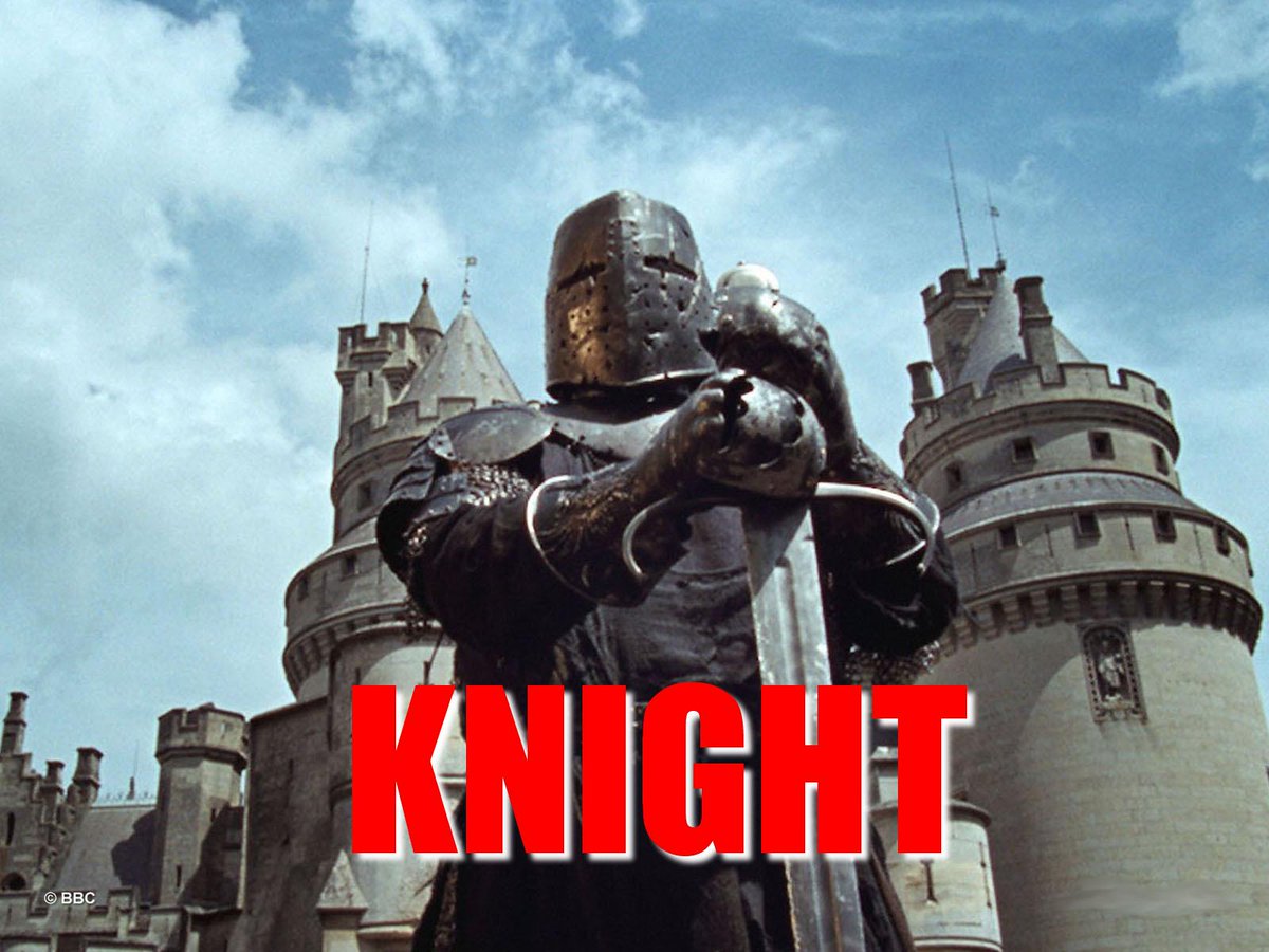 Word of the day -> "A Knight" : Un chevalier #Excelangues#Anglais  #WordOfTheDay #Lille