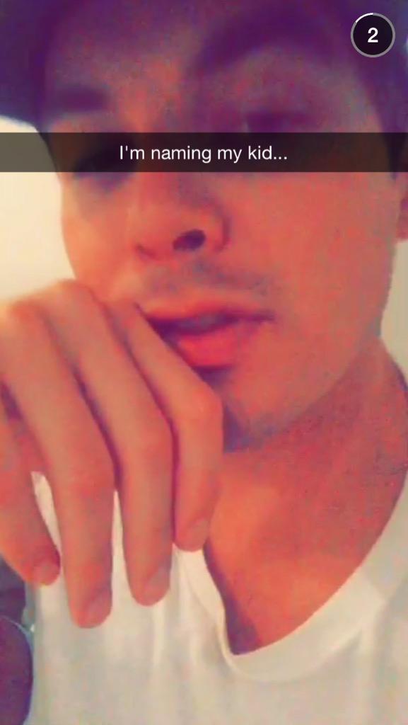 Posté par Tyler sur Snapchat