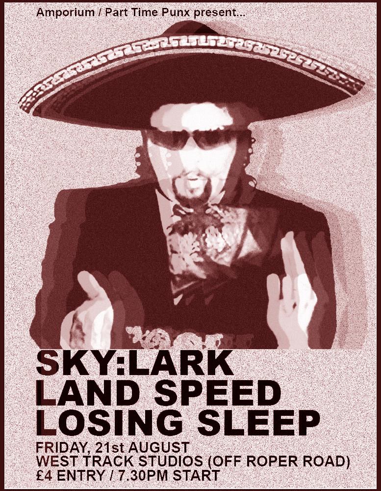 KENT PUNX: <a href="/LandSpeedUK/">Land Speed</a>, <a href="/LosingSleep_/">Zach</a> &amp; Sky:Lark in Canterbury tonight. goo.gl/YmTwpe