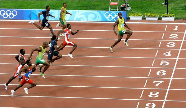 Happy birthday Usain bolt(Olympic athlete).the fastest person ever. Run Run Run.    