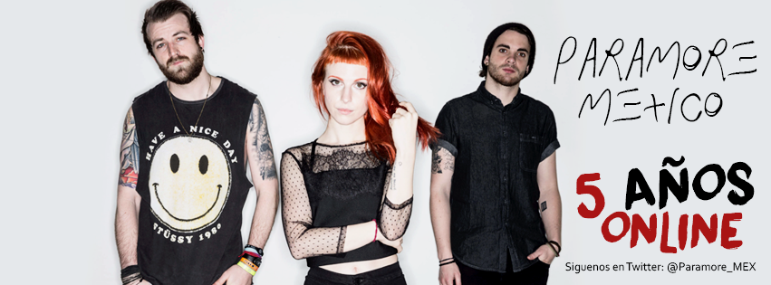 Paramore_Mex's tweet photo. 21/08/2010 -> 21/08/2015
El día de hoy es nuestro 5° aniversario ONLINE: http://t.co/xeHadIyTLG
