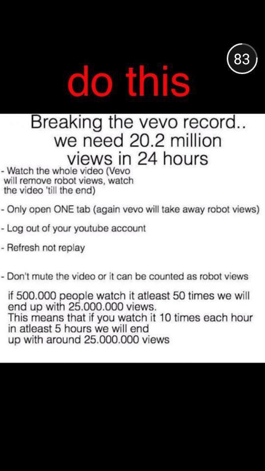 THE RULES ON HOW TO BREAK THE RECORD 

(Via @1D_Updates_WW)