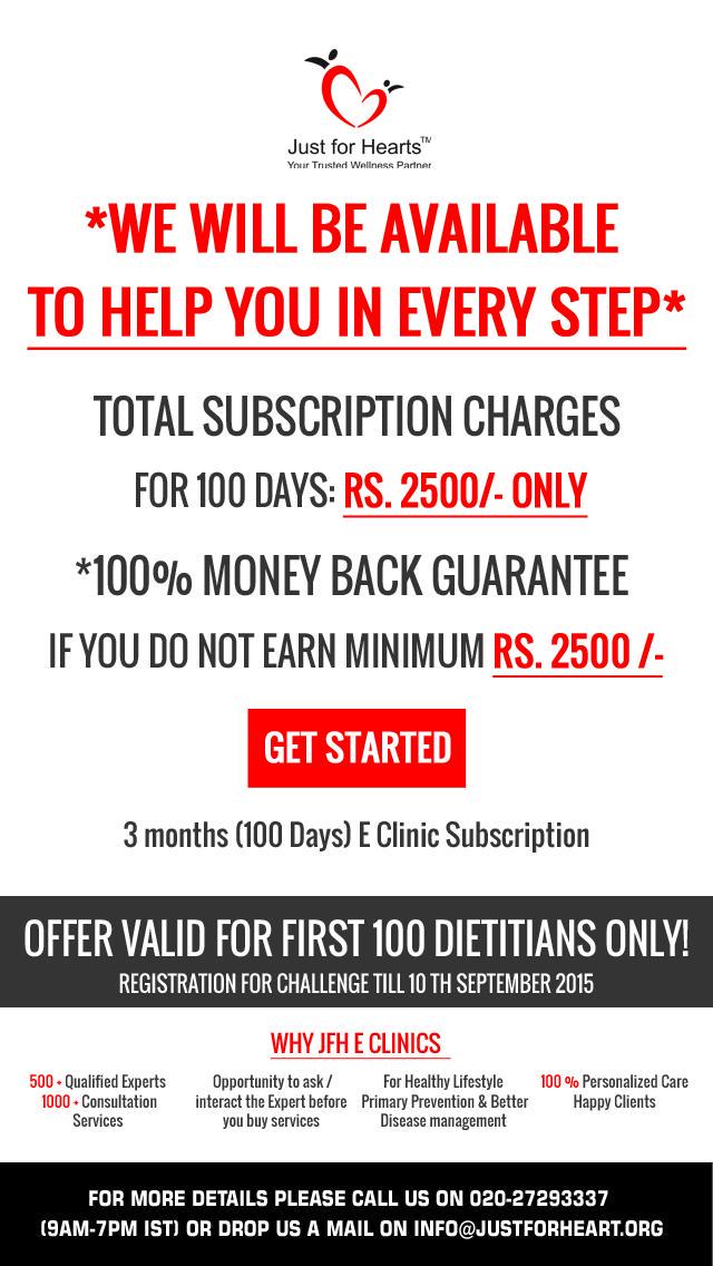 #100DaysChallenge #JFHEclinic '@PoojaJ7: Gear up for 100 dayschallenge! #dietitians #100DaysChallenge @JustForHearts '