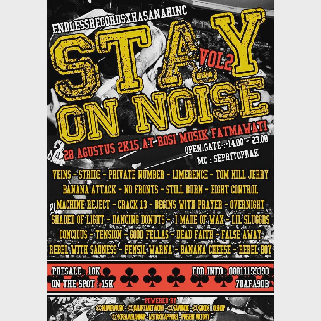 shadedoflight's tweet photo. Dateng nih, enak lho ! 😆 #jakartagig #punkrock Cc: @Sepriyantoades http://t.co/MM2XqE0MaY
