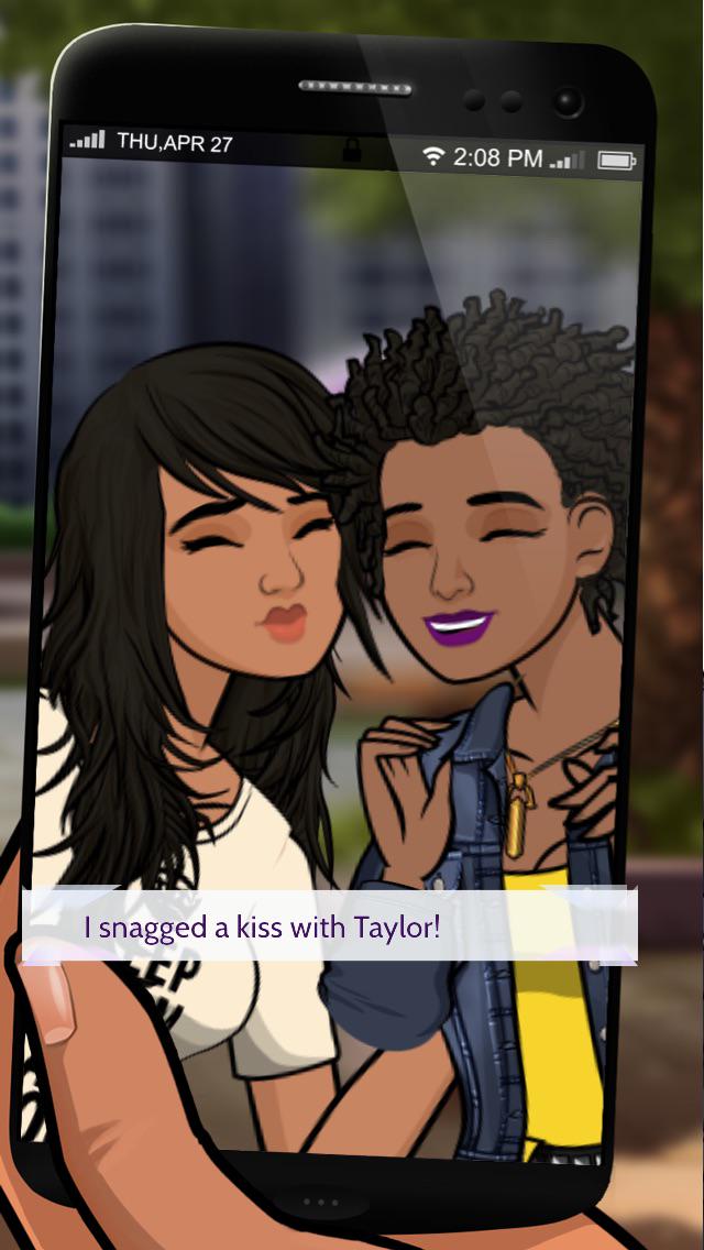 Aliselouise's tweet image. I got a kiss-selfie! Did you? #episode #demipathtofame bit.ly/GetEpisode