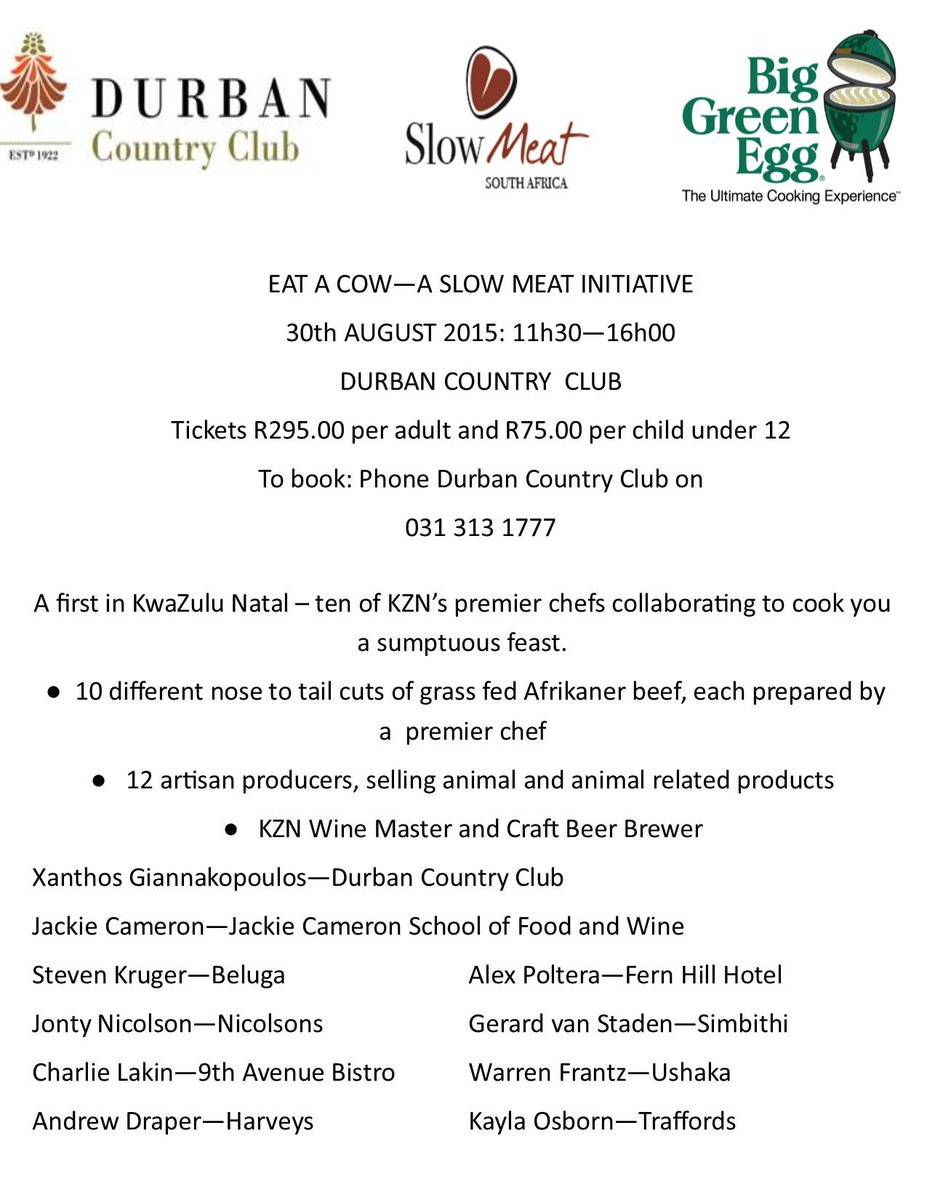 SlowMeatSA's tweet image. Thanks to @TOTIBREWING and @WildekransWines for coming on board as sponsors for our event.