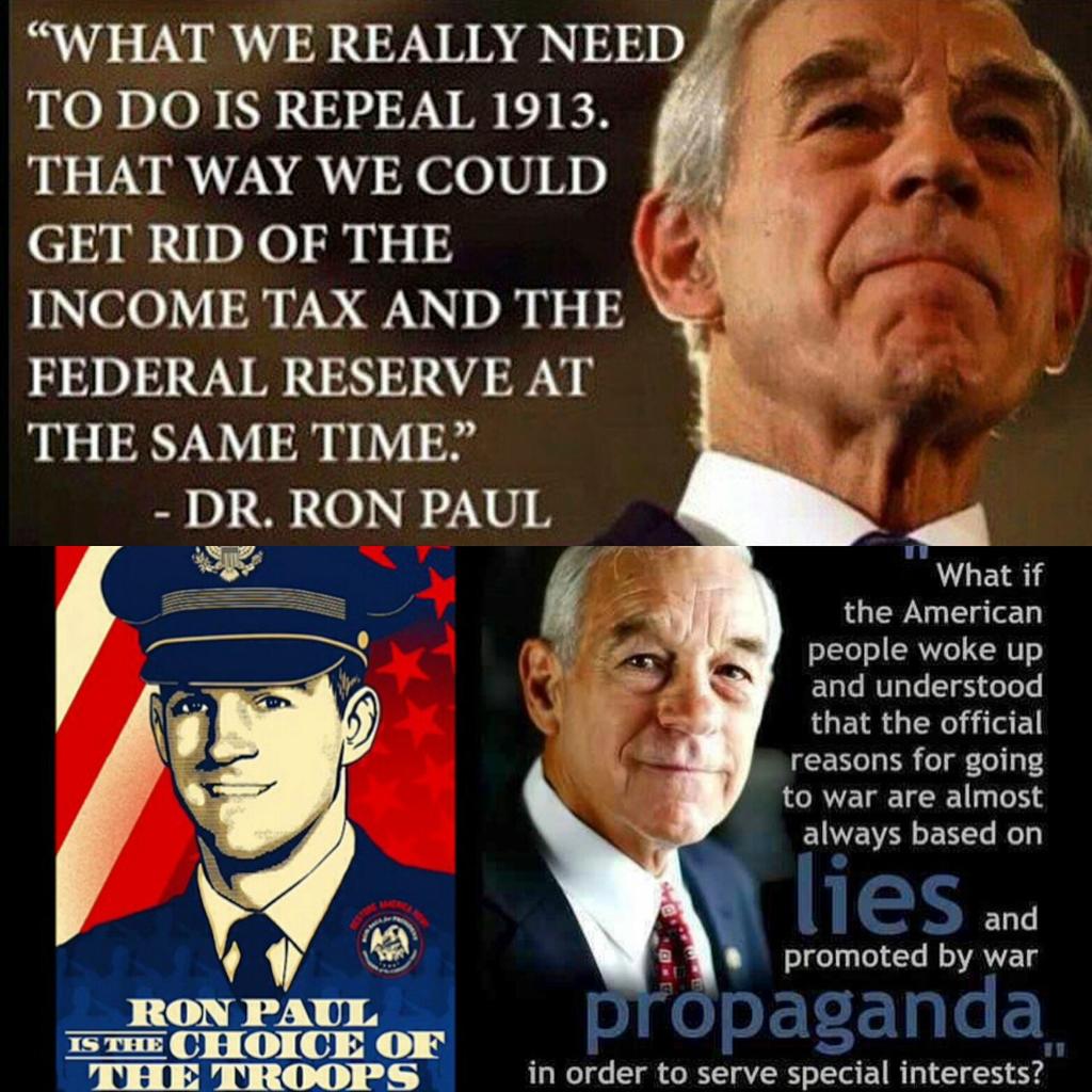 Happy 80th birthday Ron Paul! Going to celebrate by reading his most recent book   