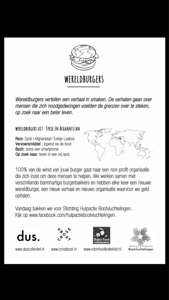 Onze flyer voor morgen! #SAIL2015 #werelburgers #ndsmwerf
