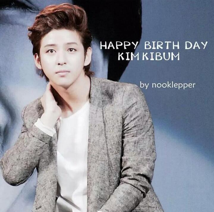 Happy birthday oppa kim kibum saranghe oppa 