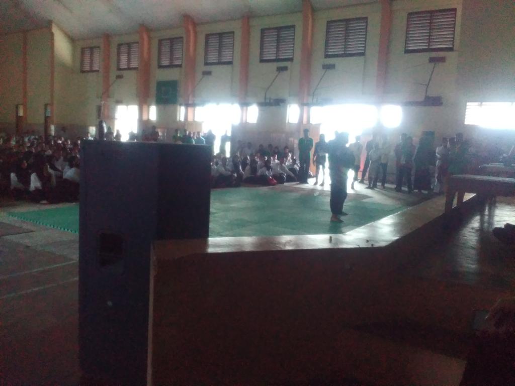 Penampilan bakat dari prodi Ilmu Keolahragaan Fakultas Ilmu Keolahragaan