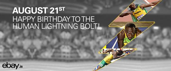 Happy birthday to the man who defines speed, Usain Bolt! Check our range of sports shoes here-  